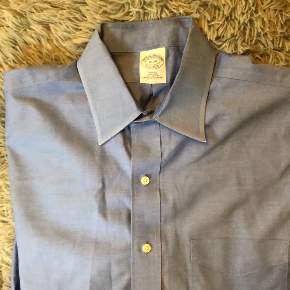 Brooks Brothers long sleeve blue button up